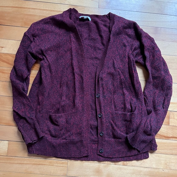 Maroon Madewell Cardigan - Picture 3 of 5